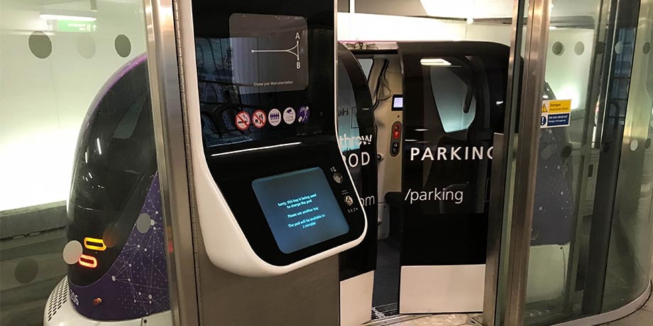 Inter-Terminal Pods at Heathrow Airport