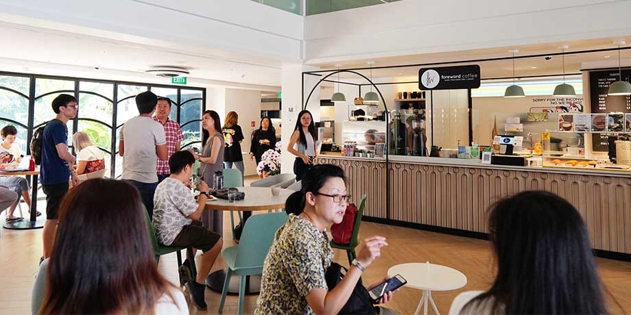 Foreword Coffee’s outlet at Temasek Shophouse