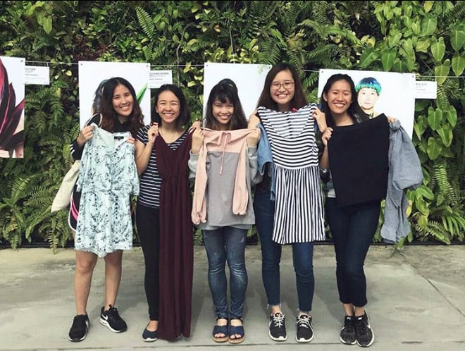 Clothing swop in Singapore