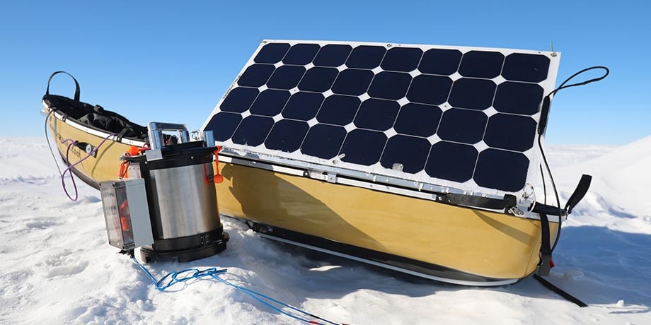 South Pole Energy Challenge equipment