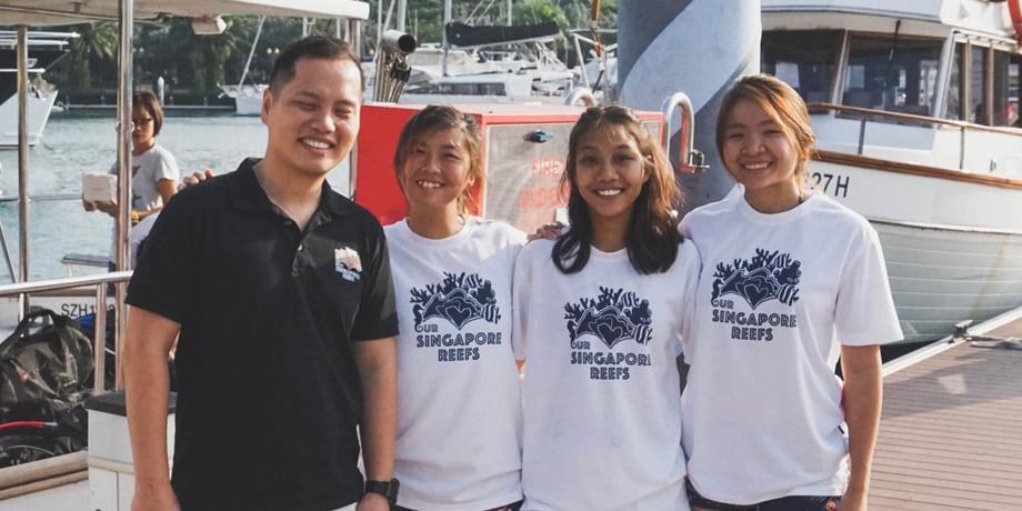 Non-profit conservation group Our Singapore Reefs