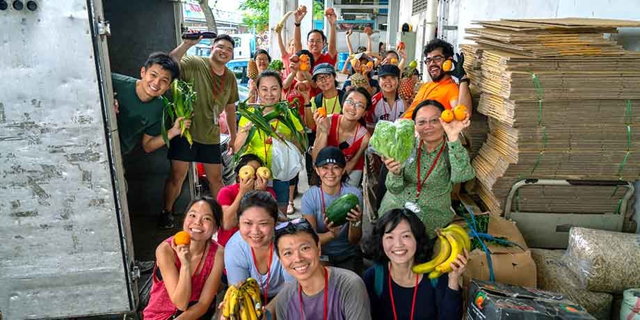 SG Food Rescue Saves Food Waste