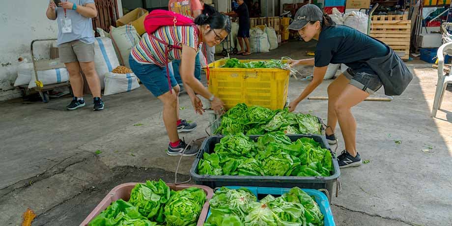 SG Food Rescue with Unsold Produce