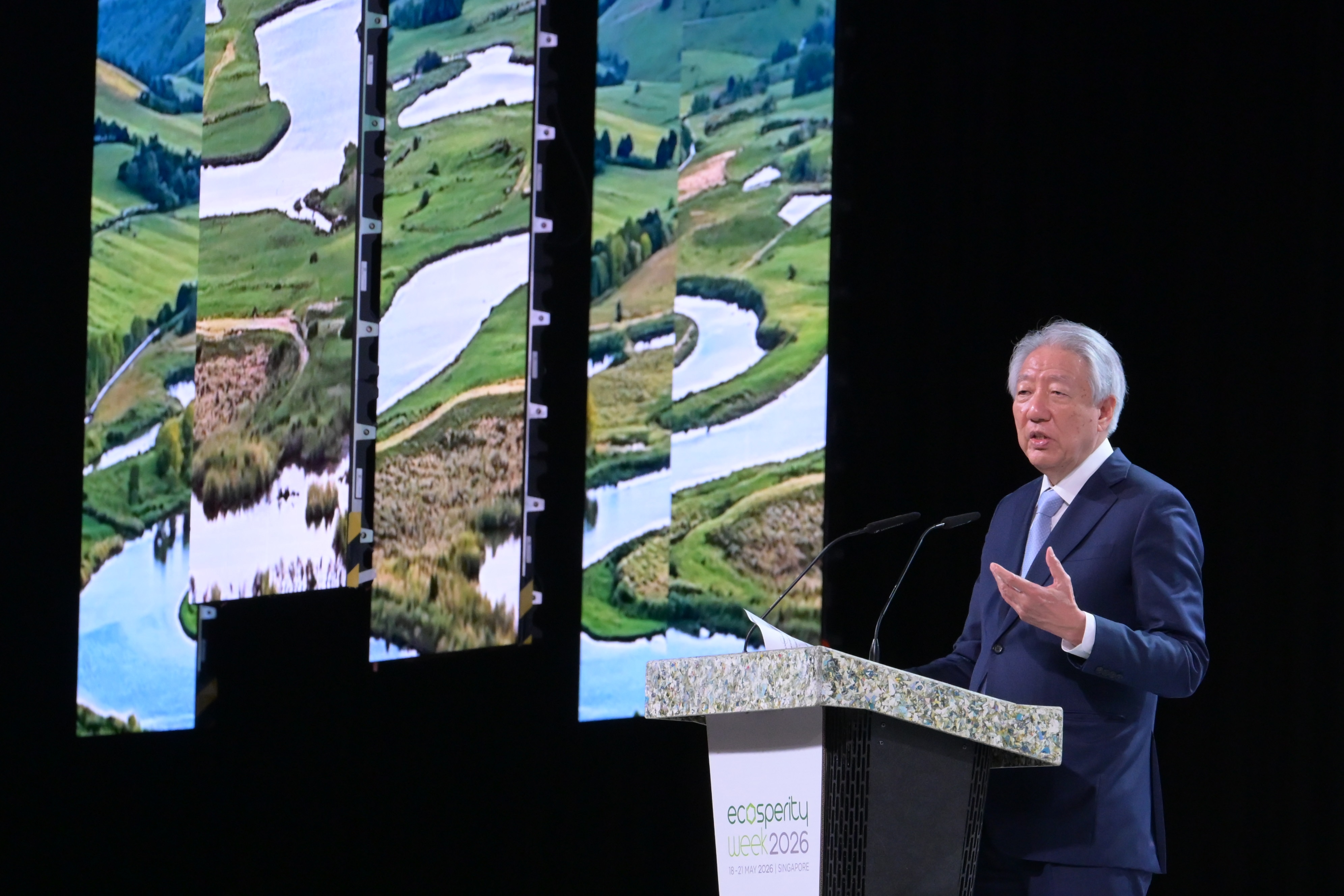 Chairman of Temasek delivering opening speech at Ecosperity Week 2026