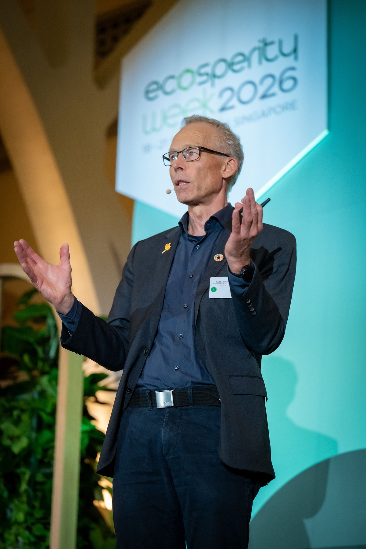 Ecosperity Week 2026 Dr Johan Rockstrom